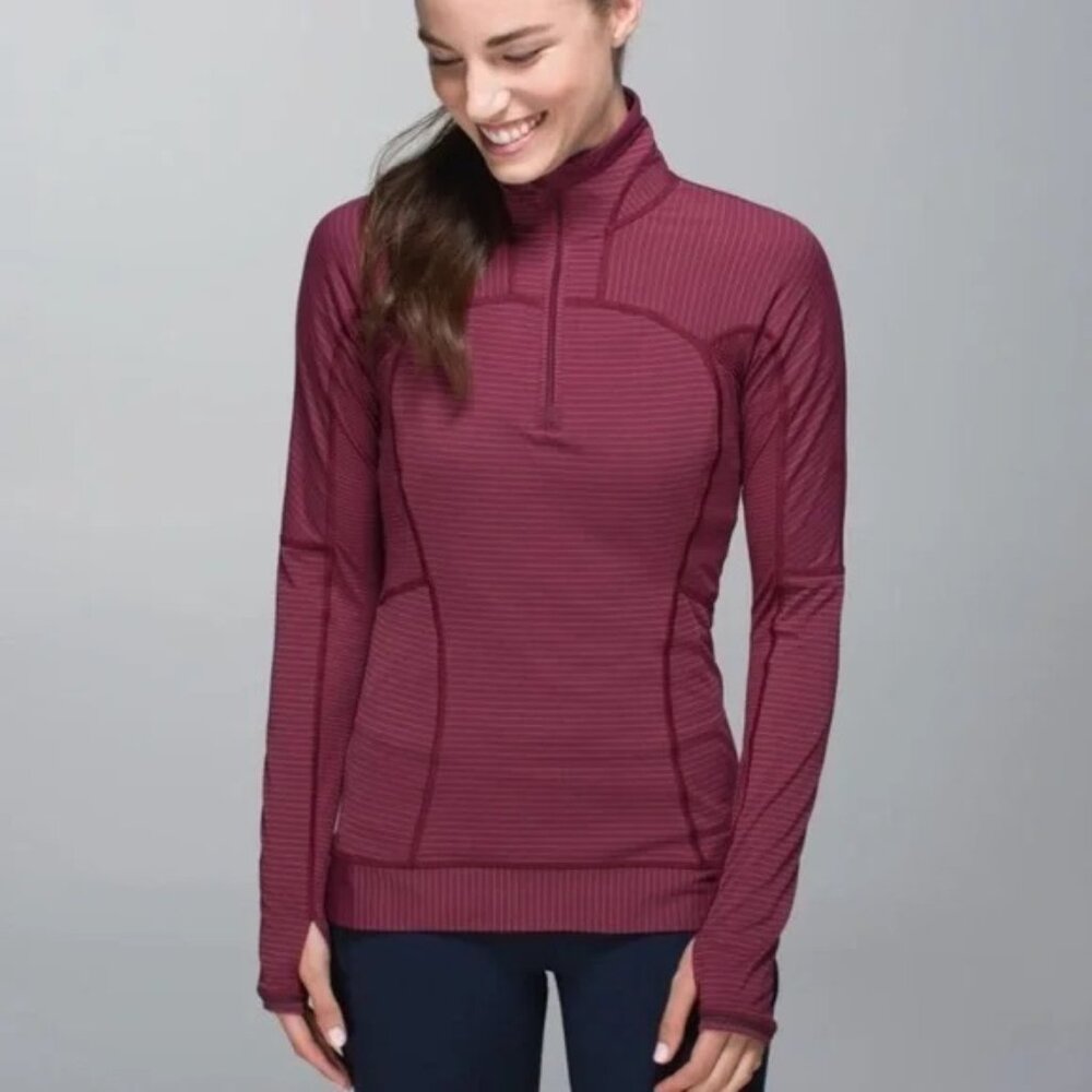 Lululemon Run For Gold 1/2 Zip